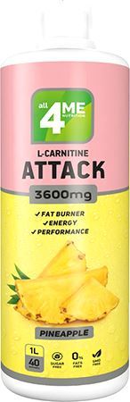 Карнитин 4Me Nutrition L-Carnitine Guarana ATTACK 3600