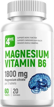 Магний Б6 4Me Nutrition Magnesium Vitamin B6