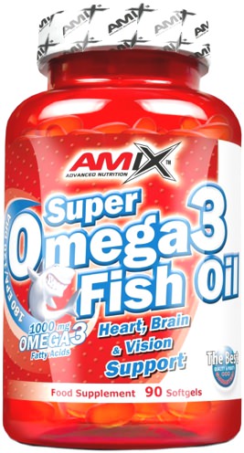 Жирные кислоты Super Omega-3 Fish Oil 1000mg от AMIX