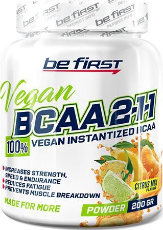 Be First BCAA 2-1-1 Vegan Instantized Powder