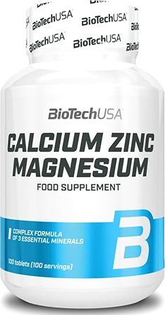 Минералы Calcium Zinc Magnesium от BioTech USA