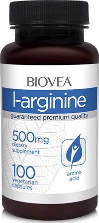 Аргинин BIOVEA L-Arginine 500 мг