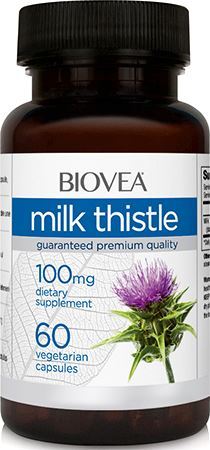 Экстракт расторопши BIOVEA Milk Thistle 100 мг