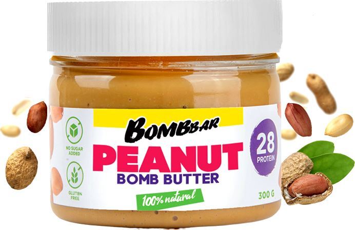 Арахисовая паста BombBar Peanut Bomb Butter