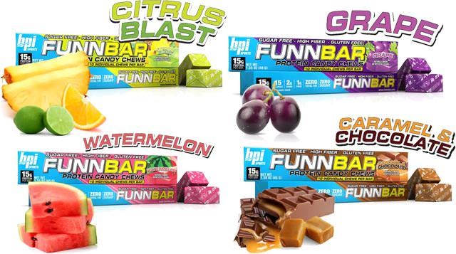 Протеиновые конфеты FUNNBAR от BPI Sports