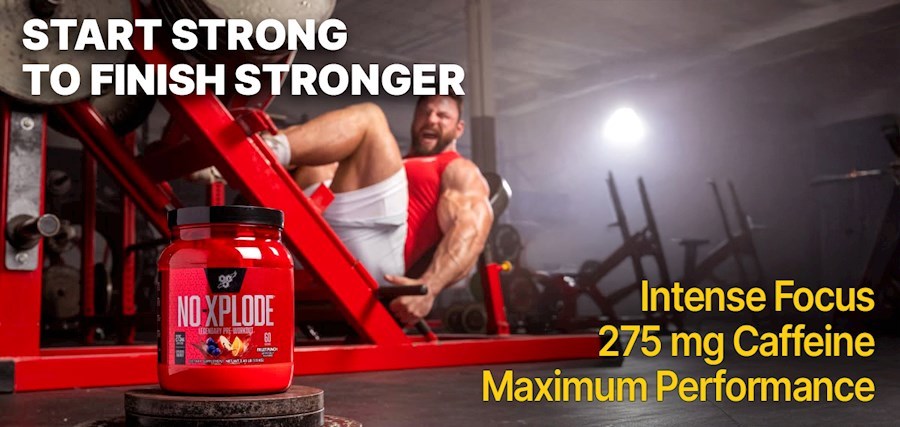 BSN NO-Xplode - начинай мощно, чтобы закончить ещё мощнее!