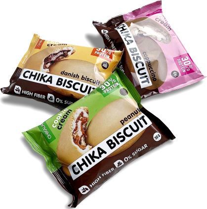 Протеиновое бисквитное печенье Chikalab Chika Biscuit