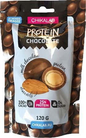 Протеиновое драже в шоколаде Chikalab Protein Chocolate Dragee