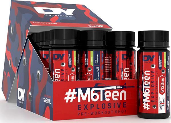 Dorian Yates Nutrition M6Teen Explosive Pre-Workout