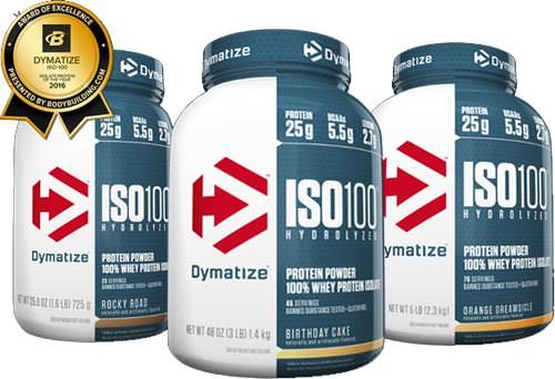 Протеин ISO 100 Hydrolyzed от Dymatize