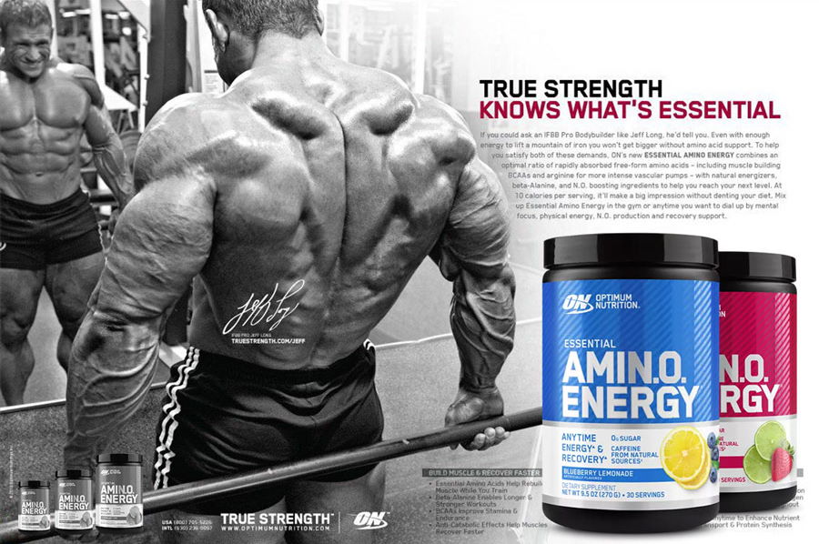 Преимущества основных ингредиентов Essential Amino Energy