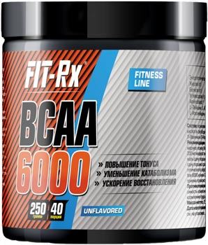 Аминокислоты BCAA 6000 Fitness Line от FIT-Rx