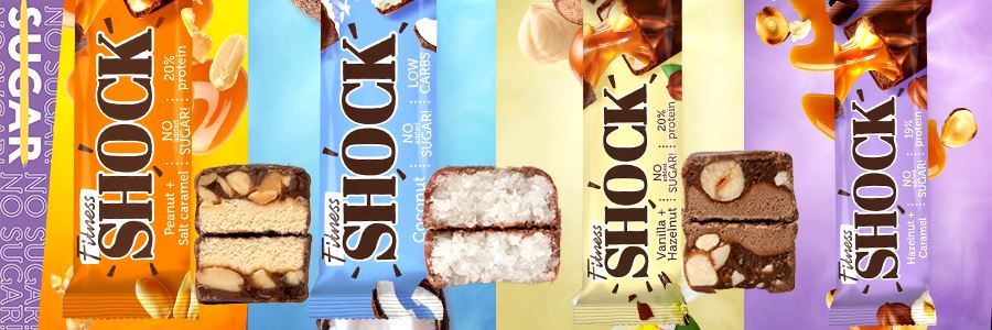 Fitness SHOCK Protein Bar