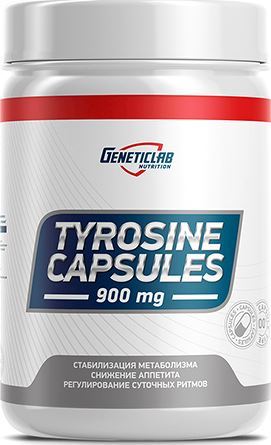 Тирозин Geneticlab Tyrosine Capsules