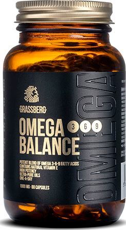 Жирные кислоты Grassberg Omega Balance 3-6-9 1000 мг