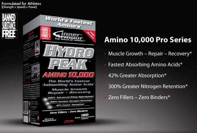 Аминокислоты Hydro Peak Amino 10000