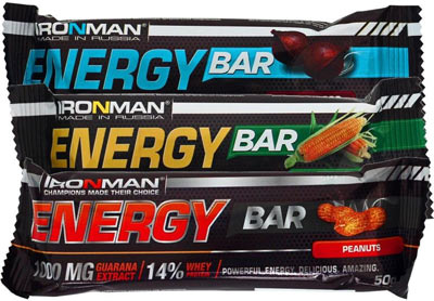 Энергетический батончик Energy Bar от IronMan