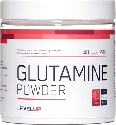 Глютамин LevelUp Glutamine Powder