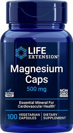 Магний Life Extension Magnesium Caps 500 мг