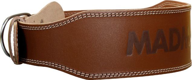 Атлетический кожаный пояс MAD MAX Leather Belt MFB-246