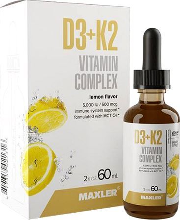 Maxler D3 K2 Vitamin Complex Drops