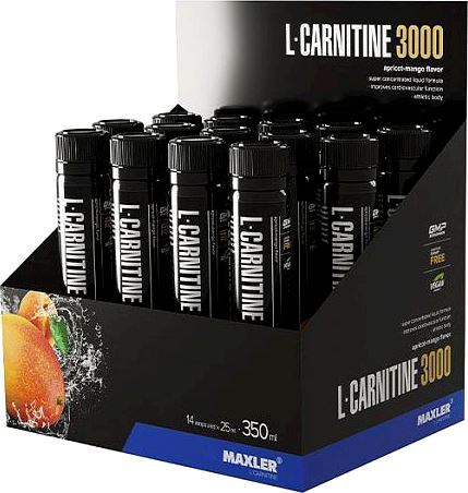Жидкий карнитин L-Carnitine Comfortable Shape 3000 Shots от Maxler