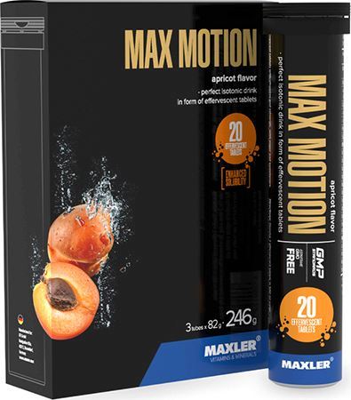 Maxler Max Motion Effervescent Tabs