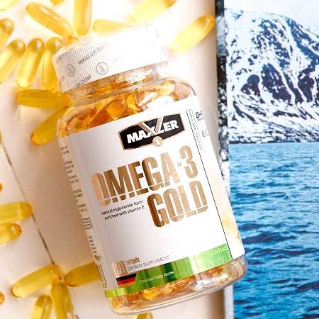 Рыбий жир Maxler Omega-3 Gold EU