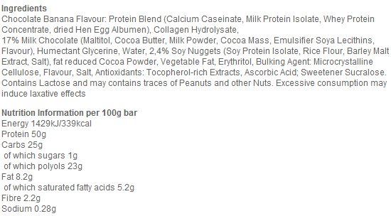 Состав Multipower Professional 50 % Protein Bar
