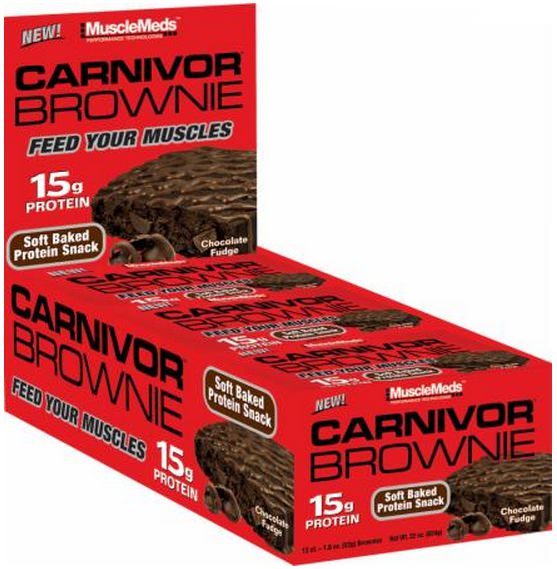 Протеиновый брауни Carnivor Brownie от MuscleMeds
