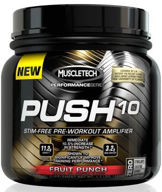Предтренировочный комплекс Push 10 Performance Series от Muscle Tech