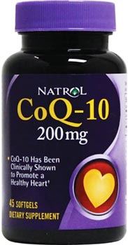Коэнзим Q10 CoQ-10 200mg от Natrol