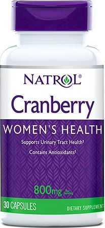 Экстракт клюквы Natrol Cranberry 800 мг
