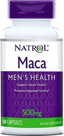 Повышение тестостерона Natrol Maca 500 мг