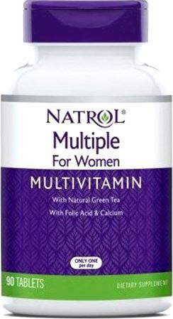 Витаминно-минеральный комплекс для женщин Natrol Multiple For Women Multivitamin