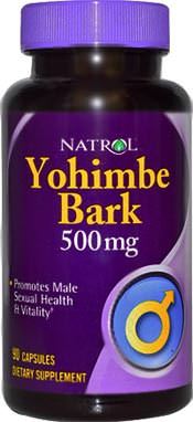 Йохимбин Natrol Yohimbe Bark