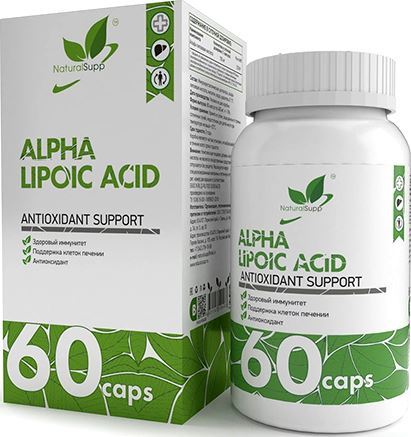 NaturalSupp Alpha Lipoic Acid 100 мг