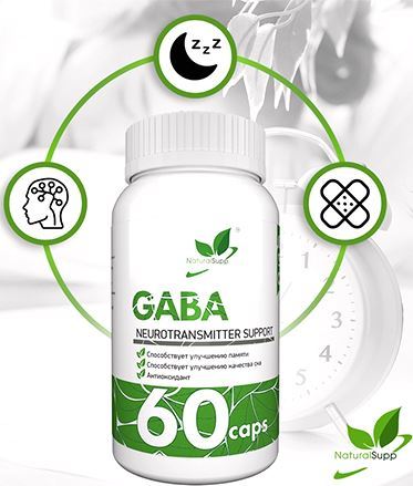 Гамма-аминомасляная кислота NaturalSupp GABA