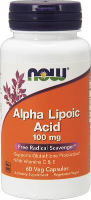 Альфа-липоевая кислота Alpha Lipoic Acid от NOW