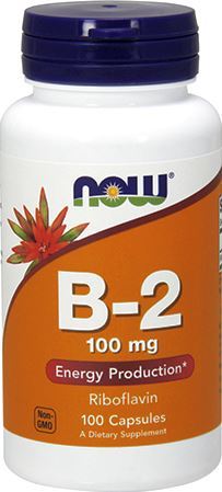 Витамины NOW B-2 100 мг