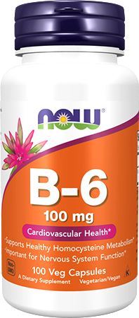 Витамин Б6 B-6 100mg от NOW