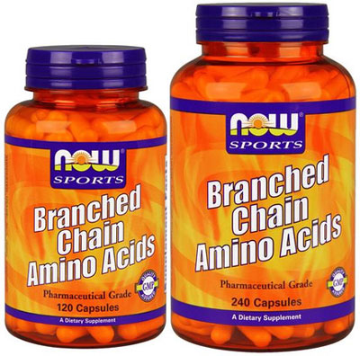 Аминокислоты BCAA Branched Chain Amino Acids от NOW Sports