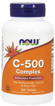 Витамин Ц C-500 Complex от NOW