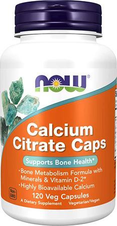 NOW Calcium Citrate Caps