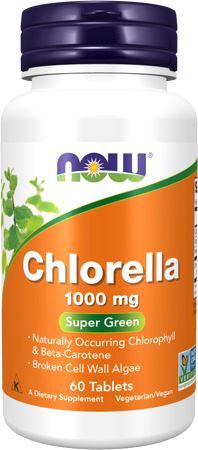 Хлорелла NOW Chlorella 1000 мг