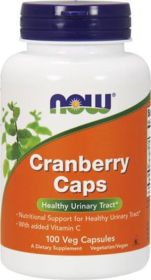 Антиоксиданты Cranberry Caps 700mg от NOW