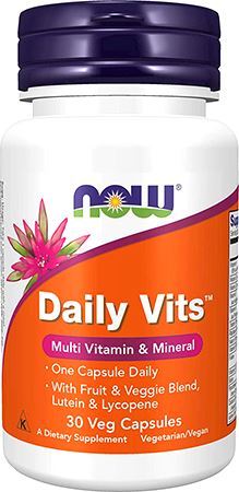 Витамины и минералы NOW Daily Vits