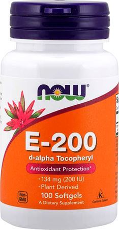 Витамин Е NOW E-200