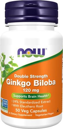 Экстракт Ginkgo Biloba 120 мг от NOW