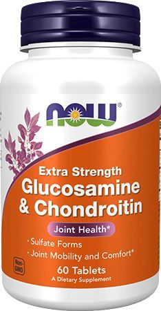 Глюкозамин NOW Glucosamine Chondroitin Extra Strength